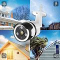Outdoor Security Camera, Netvue 1080P Wifi Bullet Surveillance Camera Two-Way Audio, IP66 Waterproof, FHD Night Vision, Motion Detection, Home Security Camera Activity Alert, Cloud Storage, SD Card. 