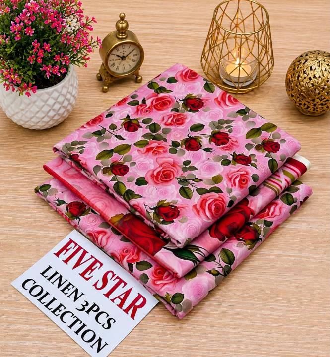 FIVE%20STAR%20Linen%2072/72%203PC%20Unstitched%20Suit%20%7C%20All%20Over%20Printed%20Linen%20Shirt%20%7C%20Plain%20Trouser%20%7C%20Digital%20Printed%20Dupatta%20%7C%20Winter%20Collection%202026%20-%20Image%204