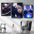 Jujutsu Kaisen Gojo Satoru  Poster Paper Print Home Bedroom Entrance Bar Cafe Art Painting Decoration. 