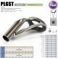 Fuji F-PLGST guide tip polished silver-white sic ring. 