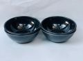 Black color Melamine Bowl 4 pcs Mesium size 7 inch. 