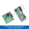 Smart Electronics 433Mhz RF transmitter and receiver Module link kit For arduino/ARM/MCU WL diy 315MHZ/433MHZ wireless. 