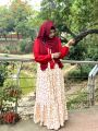 Elegant Floral Maxi Dress for Women – Modest Abaya Style Long Gown | Hijab Friendly Casual & Party Outfit.