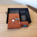 Premium Gift Set Box With Diary Ballpen Card Case and Keychain. 