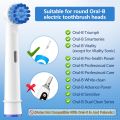 4/8/12/16/20 Pack Sensitive Gum Care Soft Bristle Replacement Brush Heads Compatible with Oral b Braun Electric Toothbrush. 
