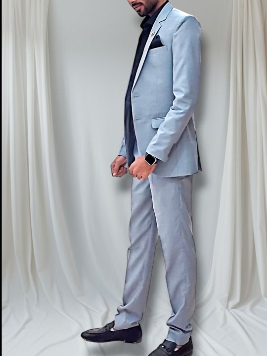 Mens%20Blazer%20Suit%20Stitched%20Solid%20Color%20-%20Image%203