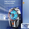 X52 300mAh Wireless Phone Cooler for Gaming Rechargeable Cooling Fan Portable Air Cooler Radiator Back Clip for Phone. 