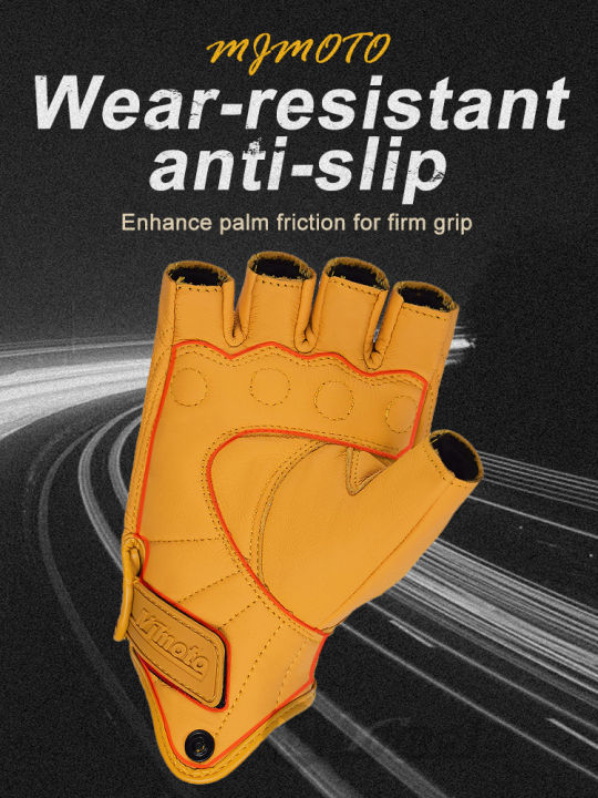 MJMOTO%20Retro%20Leather%20Motorcycle%20Half%20Finger%20Gloves%20Touchscreen%20Motocross%20Gloves%20Hard%20Shell%20Protection%20Motorbike%20Glove%20Breathable%20-%20Image%206