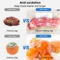 Food Vacuum Bags Reusable Zip Lock Food Vacuum Packaging with Sealing Pump Food Grade Frozen Packaging For Kitchen Vacuum Bags. 