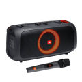JBL PartyBox On-The-Go Portable Party Speaker with Microphone.