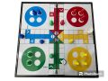 Megnatic Folding Board Ludo Game With Complete Goti Set for Adults & Family. 