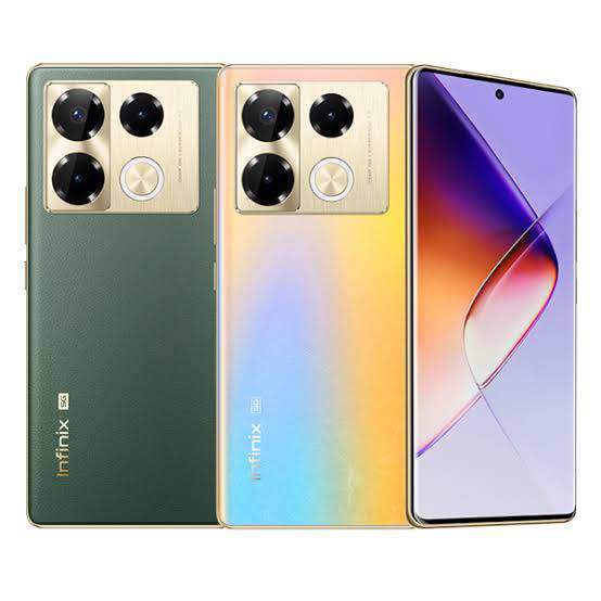 Infinix Note 40 8GB RAM 256GB ROM MediaTek Helio G99 Ultimate AMOLED Display 108MP Camera 45W Charge 5000 mAh Battery PTA Approved Box Pack