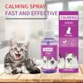 60ml calming spray Feline anti stress pheromone emotional soothing spray Health Cleaning Supplies for Cats Anti-Stress Spray. 