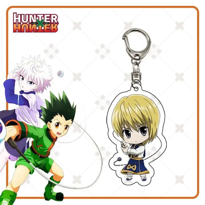 HunterxHunter%20Gon%20Freecss%20Cartoon%20Acrylic%20Keychains%20Killua%20Zoldyck%20Pendants%20Kurapika%20Keyring%20Hisoka%20Bag%20Tag%20Trendy%20Collection%20-%20Image%204