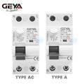 2P 40A 30MA Type AC & TYPE A RCCB Magnetic Residual Current Circuit Breaker AC ELCB GEYA GYL9. 