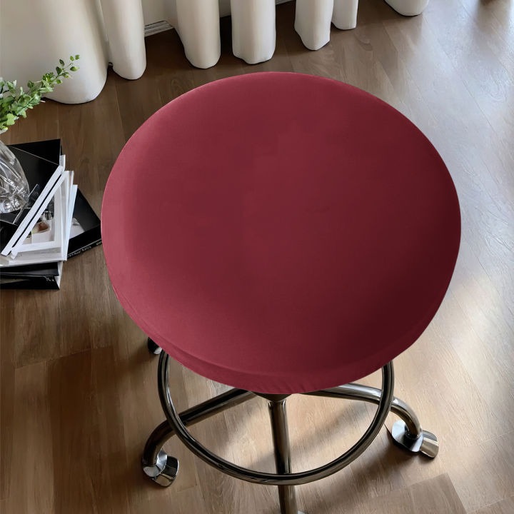 1PC/4PCS/6PCS%20solid%20color%20elastic%20waterproof%20milk%20silk%20round%20stool%20cover,%20120gms,%20suitable%20for%20round%20stool%20cover%20beautification%20-%20Image%207