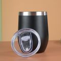 12oz Eggshell Cup Stainless Steel Thermos Bottle Portable Coffee Cups Water Bottle Travel Household Office School Drinking Tools. 