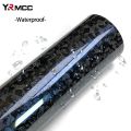 Car Stickers Vinyl Wrap Carbon Fiber Films Grayish Blue Wrap Decal Auto Body Decoration Waterproof Stickers for Car Accessories.