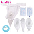 Urine Collector Hypo-allergenic Medical Silicone Adults Urinal with Urine Catheter Bags 1000ML Breathable Women Men Elder.