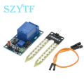 Soil Moisture Sensor  5V 12V Relay Control Module Lower Than The Humidity Automatic Watering Start Switch. 