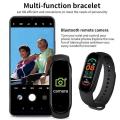 Smart Watch Real Pedometer Fitness Bracelet Step Count Multi Sport Mode Message Reminder Wristband Music Control Smart Band. 