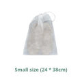 30pcs Non Woven Shoe Bag Drawstring Storage Bags Tighten Mouth Sun-cure Small White Shoes Dustproof Anti Yellow Air Drying Bag Travel. 