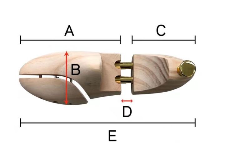 Men's%20and%20Women's%20Shoe%20Trees%20Twin%20Tube%20Adjustable%20New%20Zealand%20Pine%20Wood%20Shoe%20Tree%20-%20Image%207