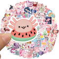 10/30/50/100PCS Axolotl Graffiti Stickers Cute Animal Cartoon Decal Kids Toy Suitcase Scrapbook Diary Phone Laptop Sticker Pack. 
