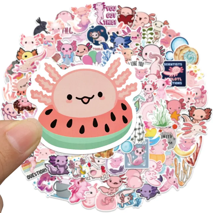 10/30/50/100PCS%20Axolotl%20Graffiti%20Stickers%20Cute%20Animal%20Cartoon%20Decal%20Kids%20Toy%20Suitcase%20Scrapbook%20Diary%20Phone%20Laptop%20Sticker%20Pack%20-%20Image%204