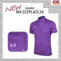 Warrix quartz polo shirt casual work wear solid color WA-222PLACL34, purple, white, yellow. 
