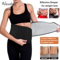 Vensslim Women Waist Trainer Belt with Pocket free adjustable Belly Trimmer Sauna Sweat Body Shaper Workout Girdle Shapewear.