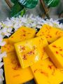 Saffron Goat Milk Handmade Soap Bar. 