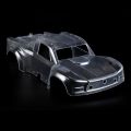 1/14 RC Truk Bodyshell Pre-Cut Clear Pickup Body Shell Kit with Sticker for 1/14 Scale Arrma Mojave Grom RC Truck.