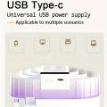 3L Ultrasonic Air Humidifier Cool Mist Humidifier with Night Light and Three Nozzles Quiet USB Aromatic Humidifier for Home.