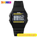  Women Fashion Sport Watch Wristwatch Alarm Digital Girls Watches Waterproof PU Strap Alarm Clock Relogio Feminino 1413. 