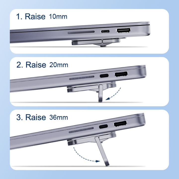 Hagibis%20Foldable%20Laptop%20Stand%20for%20Desk%20Keyboard%20Stand%20Riser%20Portable%20Notebook%20Cooling%20Pad%20For%20Macbook%20Pro%20Air%20Universal%20Holder%20-%20Image%203