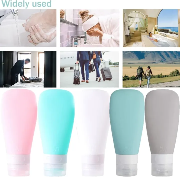 90ML%205-Pack%20Portable%20Silicone%20Travel%20Bottles%20Empty%20Refillable%20Liquid%20Container%20Shampoo%20Trip%20Shower%20Cream%20Gel%20Squeeze%20Containers%20-%20Image%207
