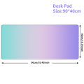 Mouse pad with wrist rest keyboard cloud anti-slip memory foam desktop office gamer mouse wrist rest.
