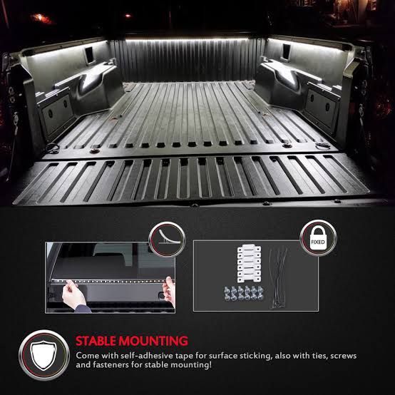 3PCS%2060%20Inch%20Truck%20Bed%20Light%20Strip%20Bundle%20with%20Tailgate%20Bar%2060"%20Triple%20Row%20504%20LED%20Strip%204%20Way%20Flat%20Trailer%20Y-Splitter%20Extension%20Harness%20for%20Cargo%20Pickup%20Truck%20SUV%20RV%20Boat,%20-%20Image%205