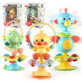 Baby cartoon soothing ringing toy fun sound effects nursery rhyme baby dining table suction cup puzzle early education toy. 