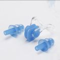 Ear plugs and nose pin for swimming. 