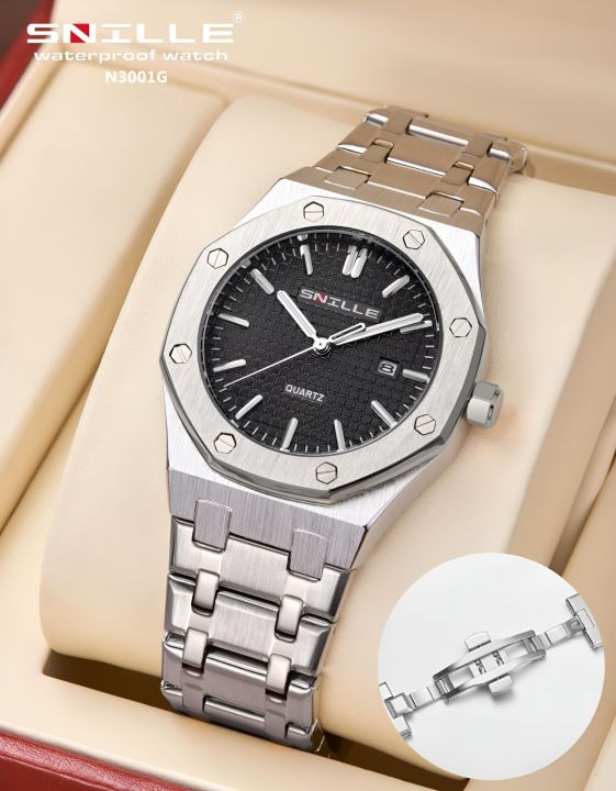 SNILLE wrist watch with working date
