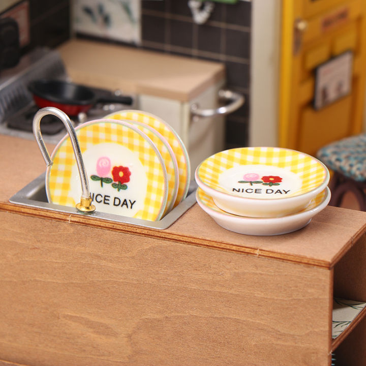5Pcs%201/12%20Dollhouse%20Mini%20Plates%20Dishes%20Model%20Dollhouse%20Simulation%20Kitchen%20Decoration%20Dolls%20House%20Accessories%20Pretend%20Play%20Toys%20-%20Image%207