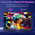 HGFRTEE 16 Inch Portable Gaming Monitor 1200P 60Hz with HDR USB-C Mini HDMI Compatible with Windows MacBook Switch Xbox PS4.