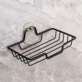 Stainless Steel Wall Mounted Soap Holder No Drill Bathroom Hanger Holds 2 Soaps  for Halloween Christmas Home Use. 