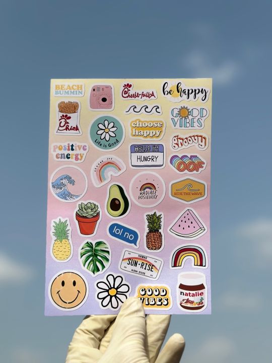 Aesthetic%20Mini%20Quotes%20Journal%20Sticker%20Sheet%20%7C%20Waterproof%20Stickers%20-%20Image%203