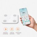Mijia Body Fat Scale S400 Bluetooth5.0 Smart Home Body Composition Scale Max 150KG LED Display Dual Frequency Measurement. 