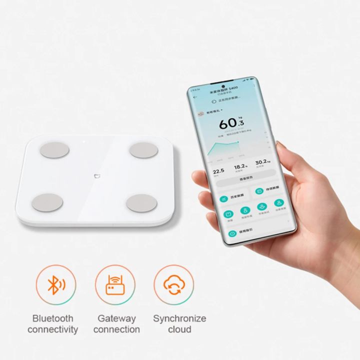 Mijia%20Body%20Fat%20Scale%20S400%20Bluetooth5.0%20Smart%20Home%20Body%20Composition%20Scale%20Max%20150KG%20LED%20Display%20Dual%20Frequency%20Measurement%20-%20Image%202