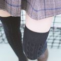Ladies Women Knitted Thigh-High over the Knee Socks Solid Color Winter Long Stockings Women Girls Warm Hosiery Socks Gifts. 
