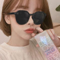 Cool glasses, vintage fashion sunglasses UV400 UV protection Korean-style square glasses men and women optical filter. 